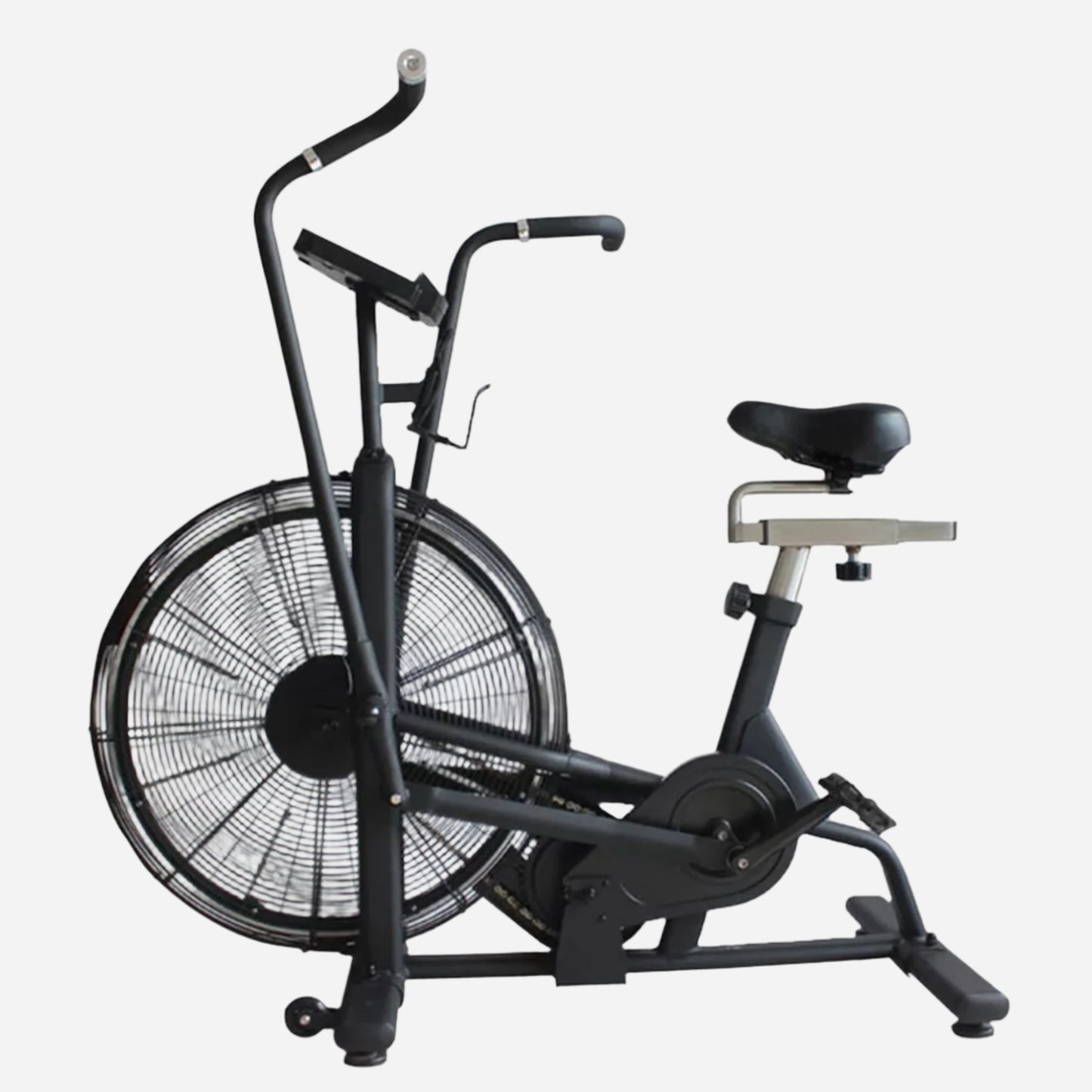 Ultimate Air-Resistance Exercise Bike with LCD Monitor – Durable Assault Bike – Full-Body Cardio Trainer Suitable for All Fitness Levels