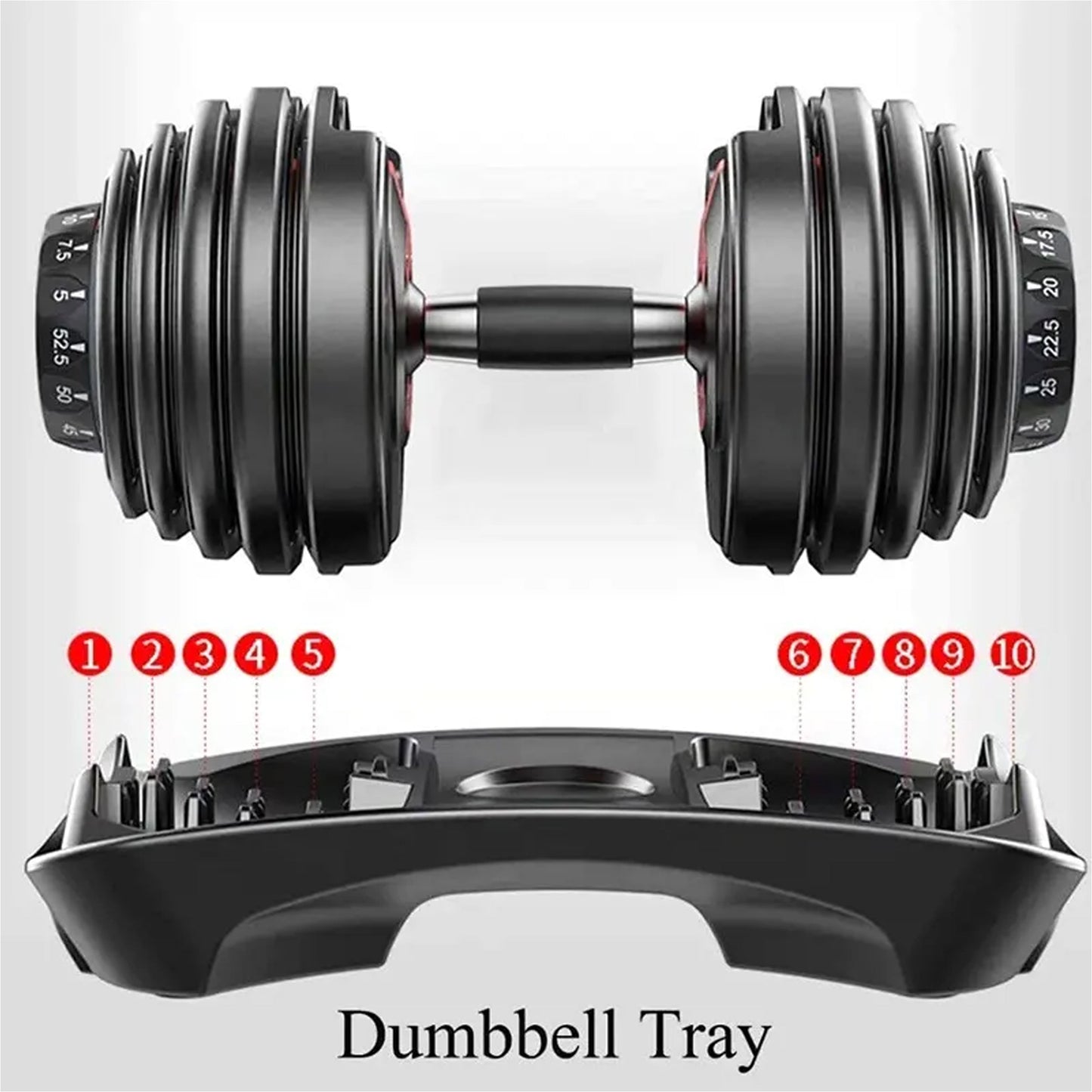 Transform Your Workouts with 24kg Adjustable Dumbbell | 15-in-1 Rapid Weight Selector | Compact All-in-One Set | Optional Training Bench & Stand for Men & Women Fitness