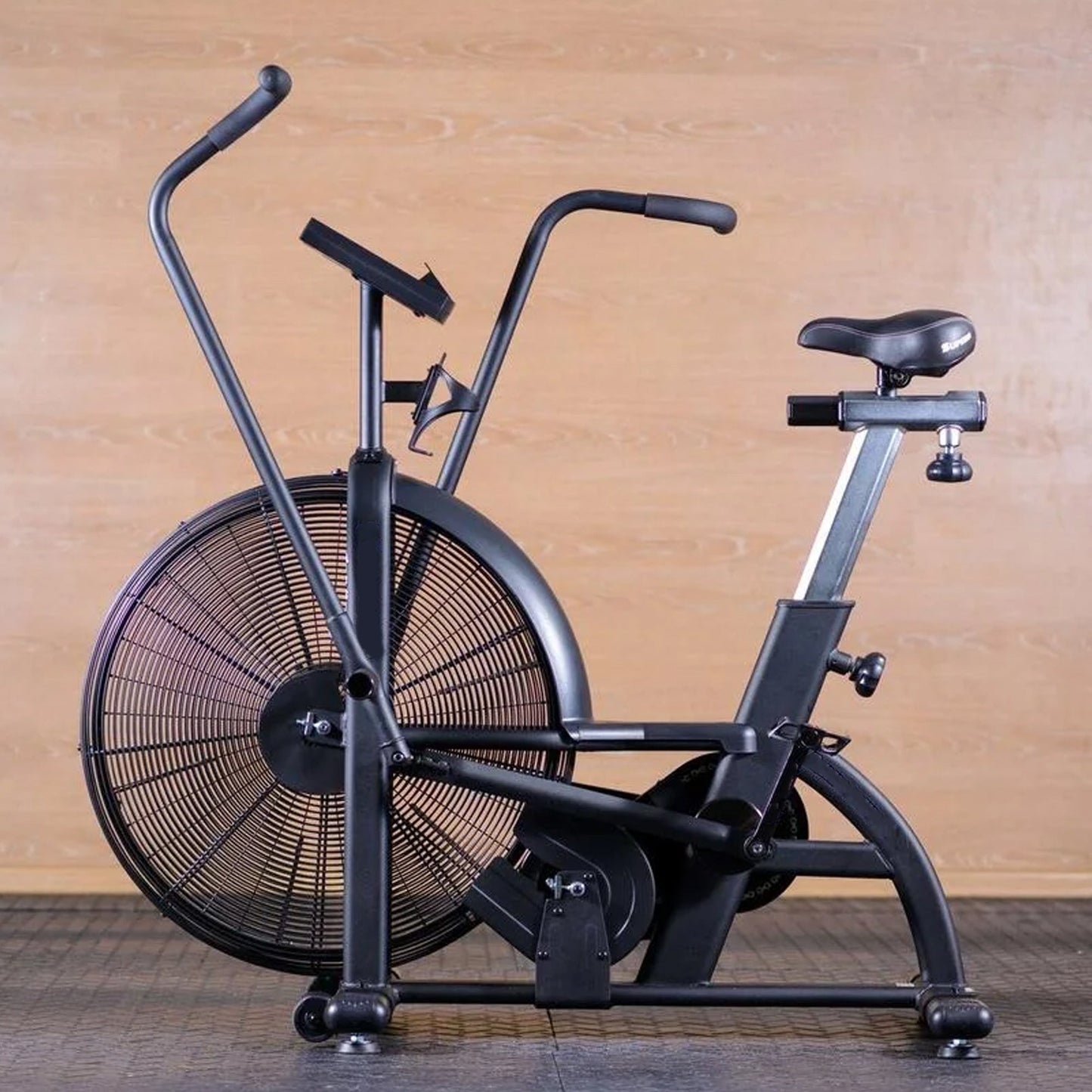 Ultimate Air-Resistance Exercise Bike with LCD Monitor – Durable Assault Bike – Full-Body Cardio Trainer Suitable for All Fitness Levels
