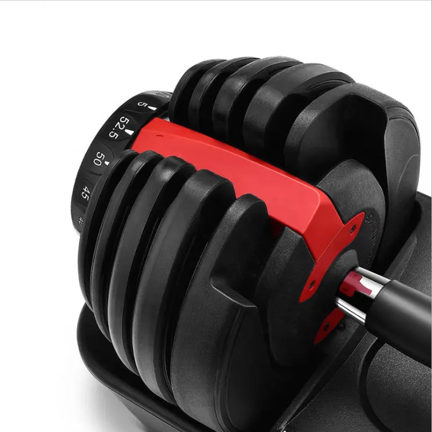 Compact Weight Set 40kg Adjustable Dumbbell | 17-in-1 Smart Dial System | Rubber-Coated Cast Iron | Quiet, Durable Gear for Strength Training at Home