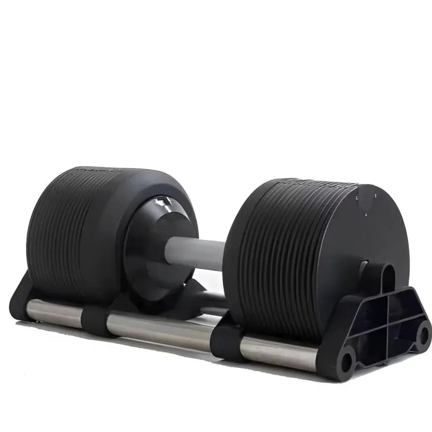 Premium Adjustable Steel Dumbbell 24–45kg – Smooth Dial Weights with Anti-Slip Grip for Strength Training, Compact Design Ideal for Home Gym and Small Spaces