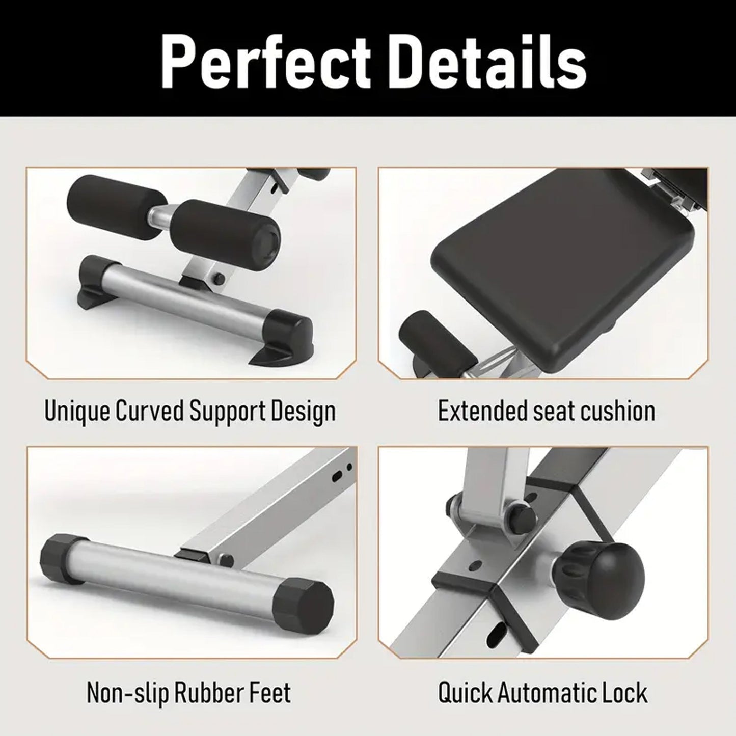 Full-Body Workout Bench with Barbell Rack & Dip Station | Multi-Angle Strength Training Bench for Core, Press & Lifting | Ideal for Home Gym Setups