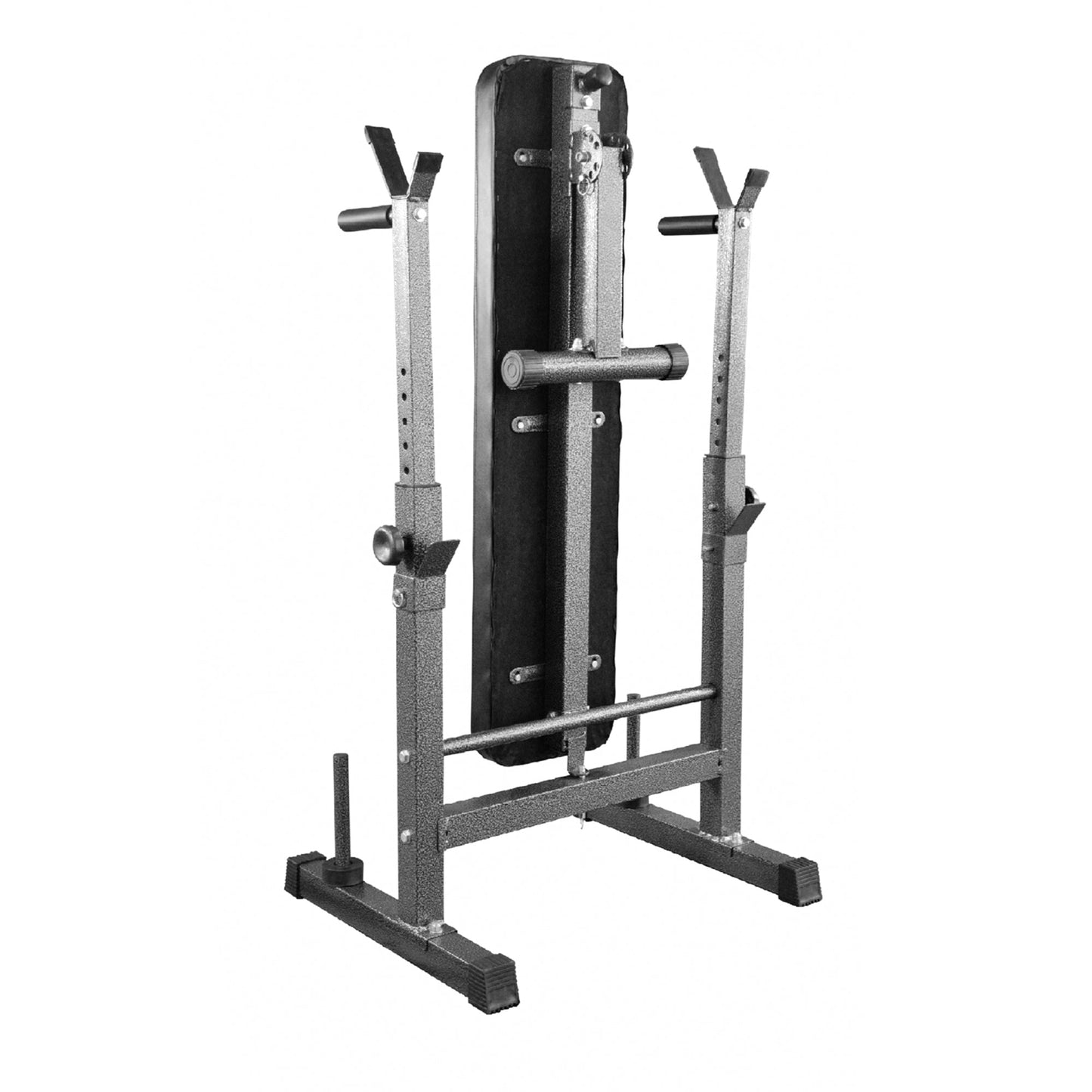 Transform Your Training Space with a Foldable Weight Bench Featuring Dip Bars & Barbell Stand | Adjustable & Heavy-Duty Design for Home Strength and Power Workouts