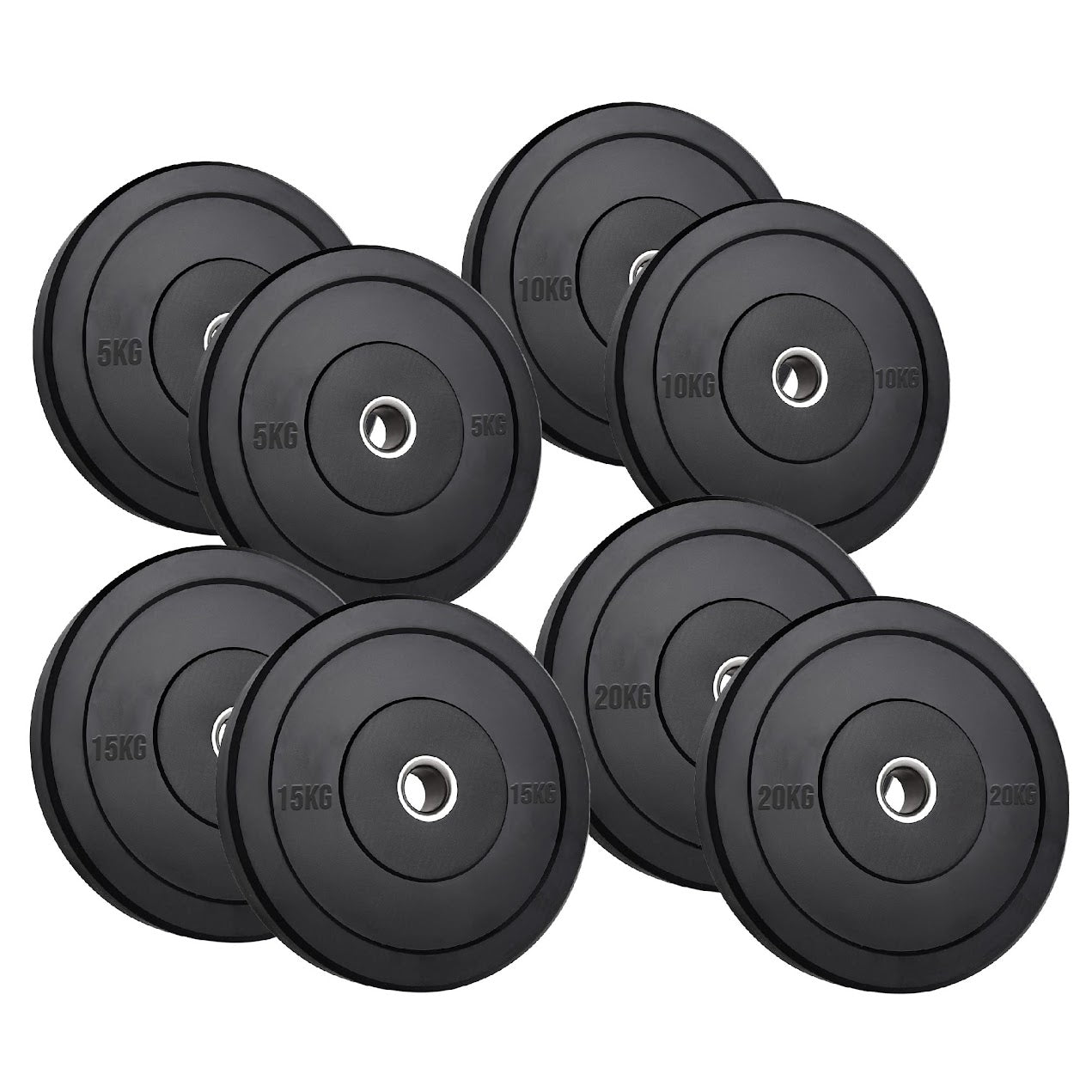Pro-Grade Olympic Bumper Plates | Resilient Rubber Weight Discs for Barbell Training | Available in Singles, Pairs & Sets | Built for Power, Performance & Durability
