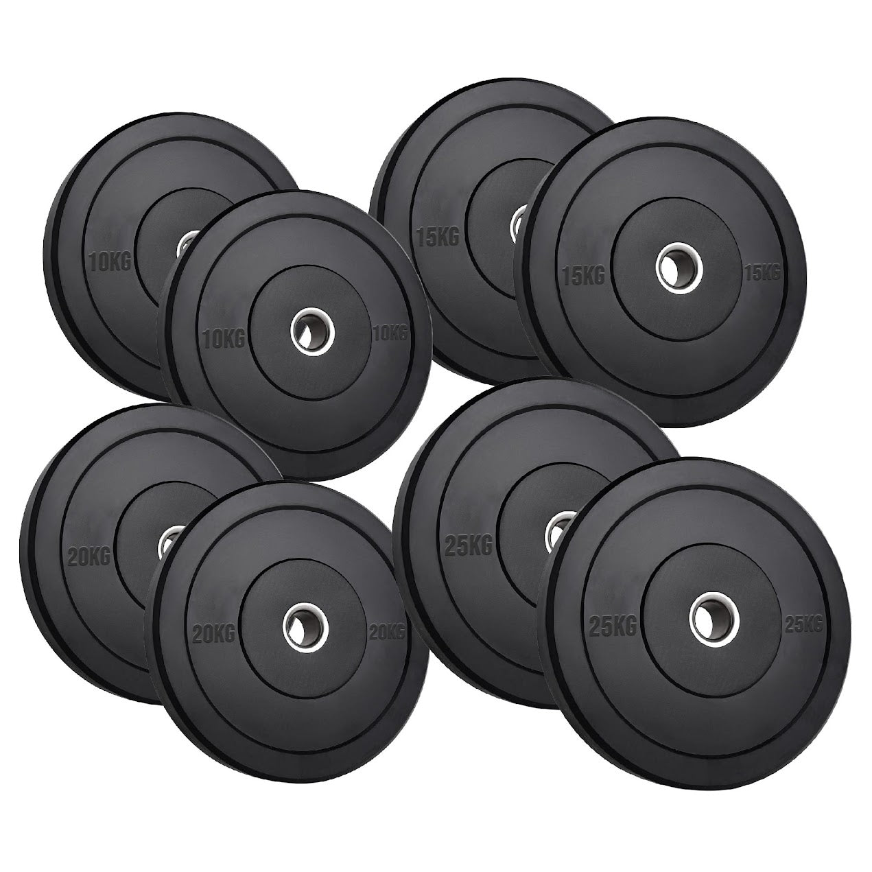 Pro-Grade Olympic Bumper Plates | Resilient Rubber Weight Discs for Barbell Training | Available in Singles, Pairs & Sets | Built for Power, Performance & Durability