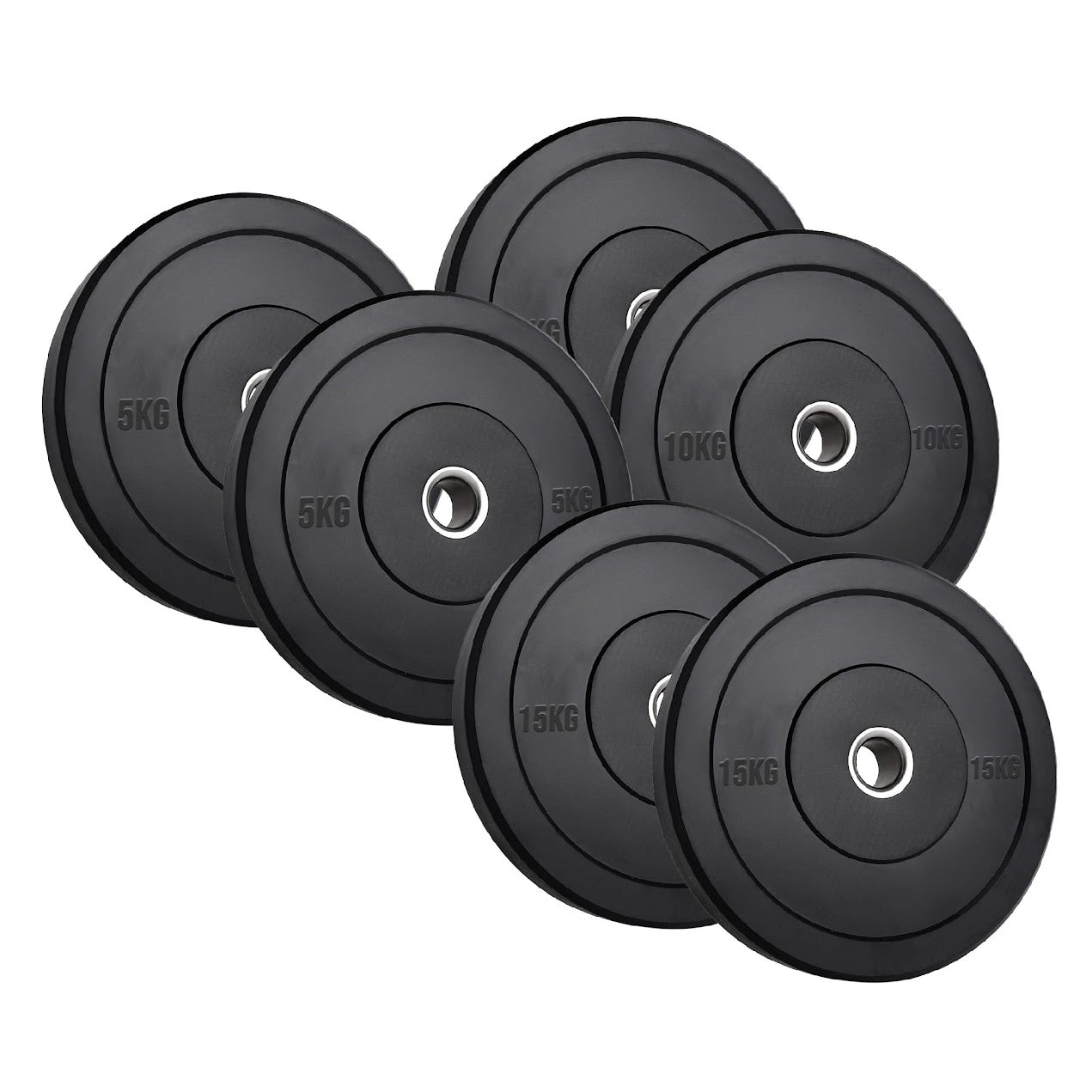 Pro-Grade Olympic Bumper Plates | Resilient Rubber Weight Discs for Barbell Training | Available in Singles, Pairs & Sets | Built for Power, Performance & Durability
