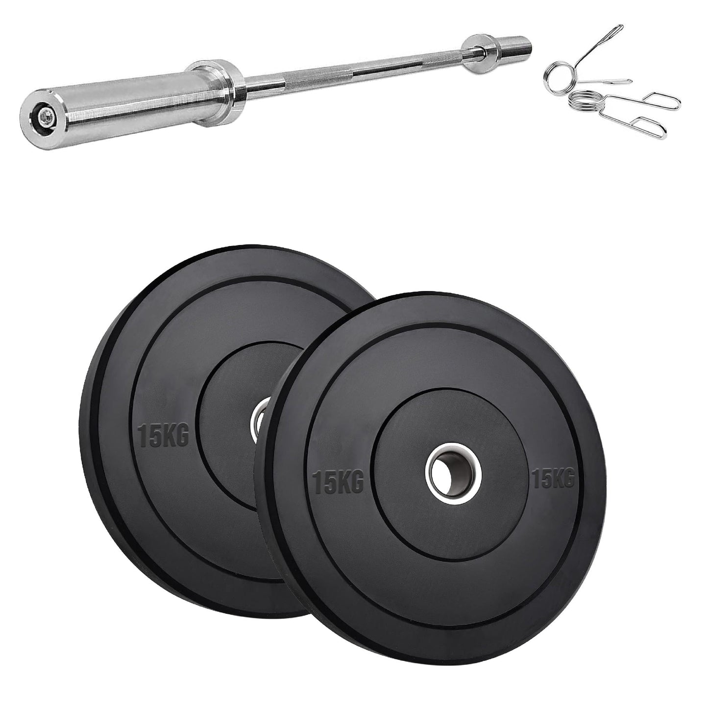 Pro-Grade Olympic Bumper Plates | Resilient Rubber Weight Discs for Barbell Training | Available in Singles, Pairs & Sets | Built for Power, Performance & Durability