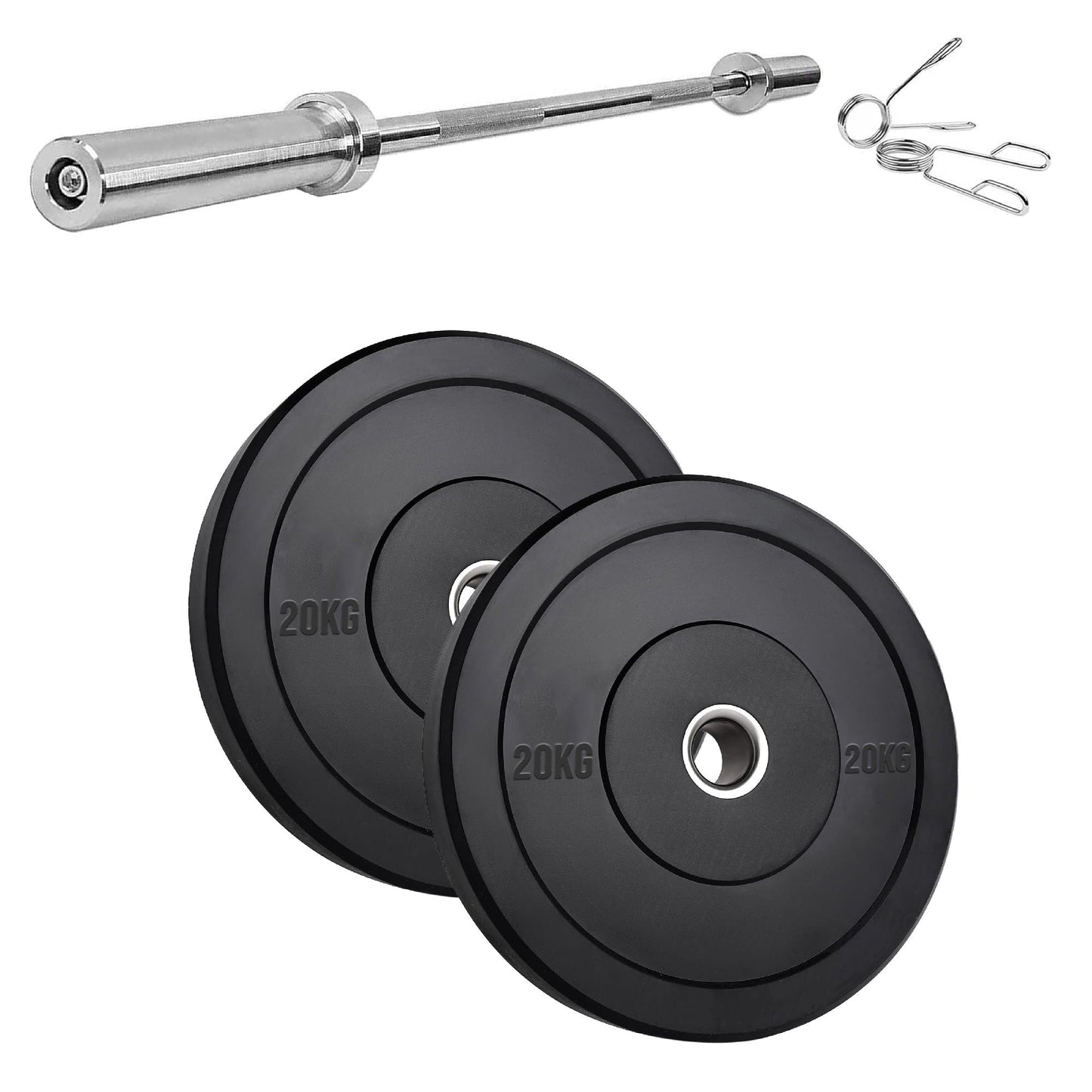 Pro-Grade Olympic Bumper Plates | Resilient Rubber Weight Discs for Barbell Training | Available in Singles, Pairs & Sets | Built for Power, Performance & Durability