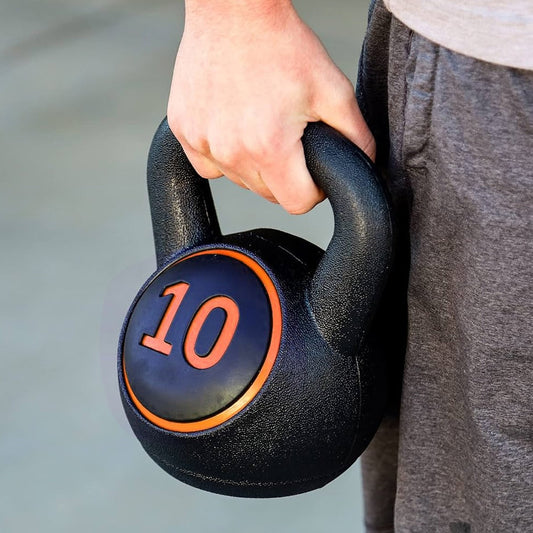 Elevate Full-Body Workouts with This 3-Piece Kettlebell Kit – Durable, Versatile, and Ideal for Strength, Conditioning, and Functional Home Training