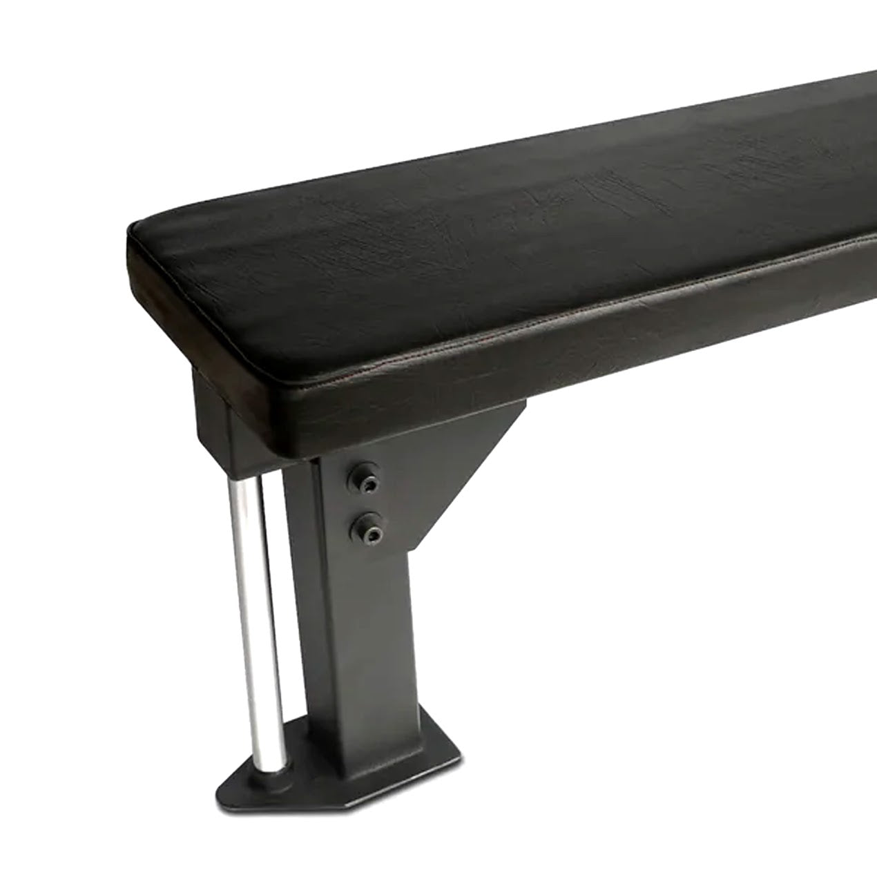 Ultimate Strength Training Flat Bench – 300kg Load | Cushioned Seat, Rear Transport Wheels | Perfect for Home Gyms, Chest Press & Free Weight Sessions