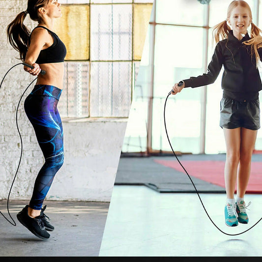 Boost Cardio Endurance with This Sleek Adjustable Skipping Rope – Built for Speed, Durability, and High-Intensity Workouts at Home or in the Gym
