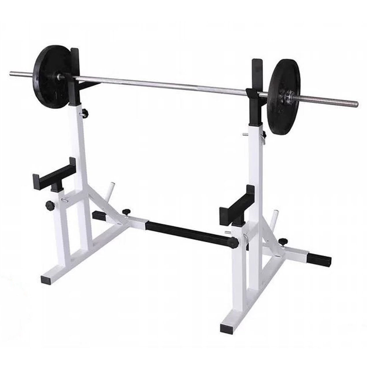 Transform Your Home Gym with This 2-in-1 Power Rack – Adjustable Squat Stand & Bench Press Station Built for Strength, Stability, and Custom Training Options