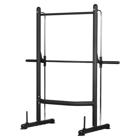 Complete Home Gym Rack – Smith Machine with Pull-Up Bar for Squats, Lifting, and Full-Body Strength Training in a Multi-Functional Power Station