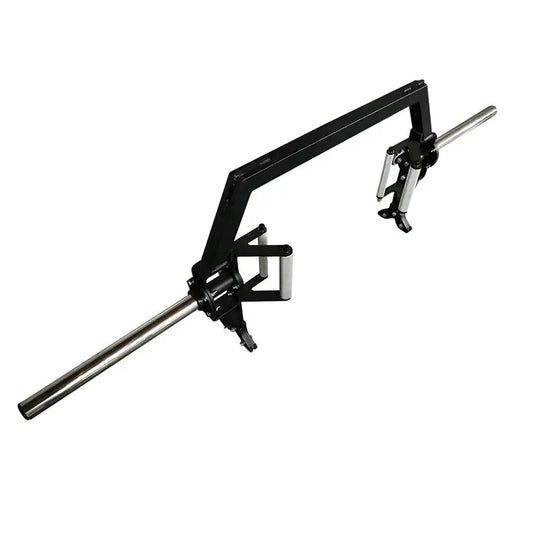 Power Through Deadlifts with 20kg Open Hex Trap Bar | Built-In Jack, Open Frame Design & Rotating Sleeves for Smooth Loading | Fits Olympic & Standard Plates