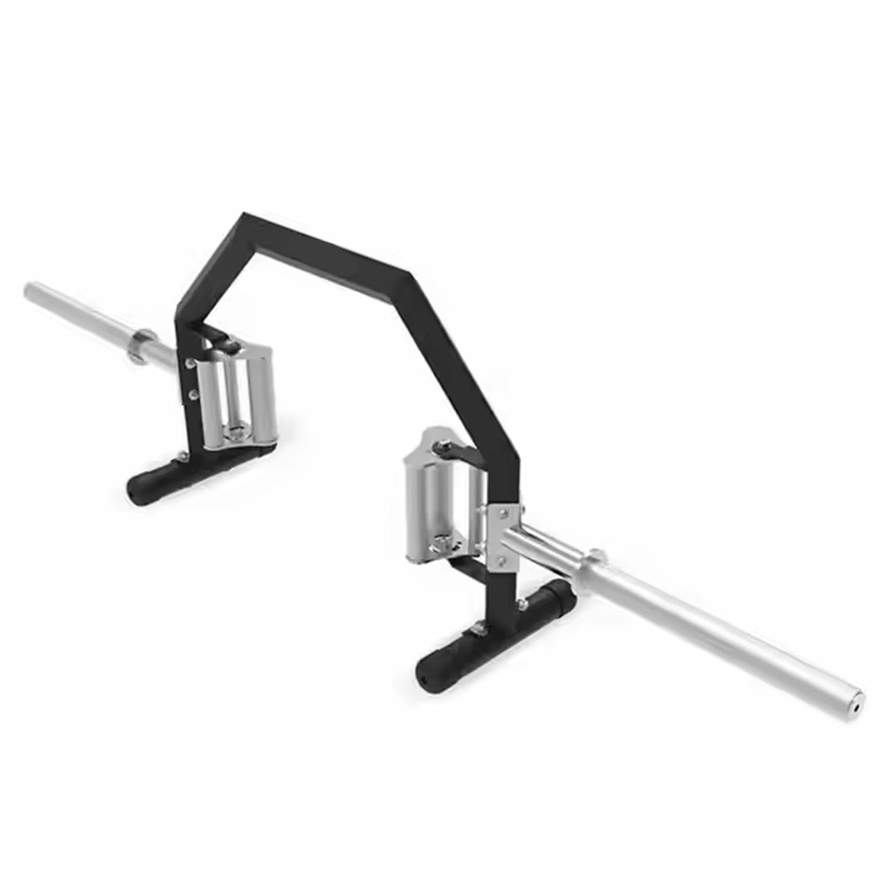 Power Through Deadlifts with 20kg Open Hex Trap Bar | Built-In Jack, Open Frame Design & Rotating Sleeves for Smooth Loading | Fits Olympic & Standard Plates