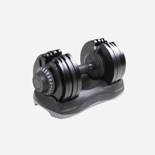 Refine Your Fitness with Adjustable Dumbbells 5–32.5 kg – Sleek Neoprene Finish, 12-in-1 Weight Set for Quiet, Space-Saving Home Gym Sessions