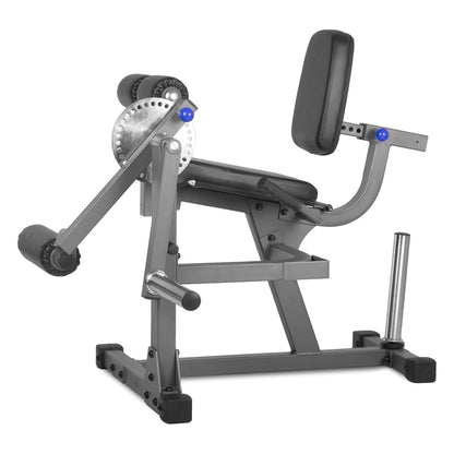 Adjustable Home Gym Leg Machine – Seated Curl & Extension Station for Quads and Hamstrings | Heavy-Duty Build with Optional Weights