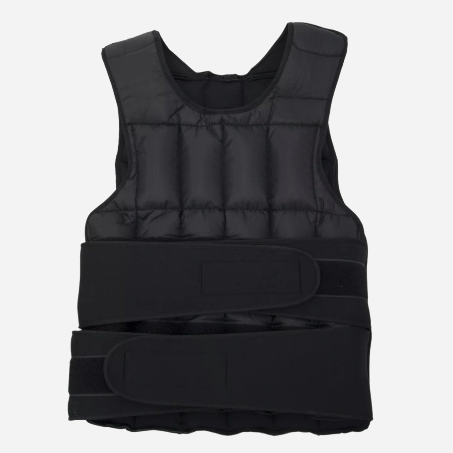 Weighted Training Vest 10kg–20kg | 38 Removable Weight Bags | Adjustable Black Vest for Cardio, Running, CrossFit & Strength Workouts | Unisex Design for All Fitness Levels