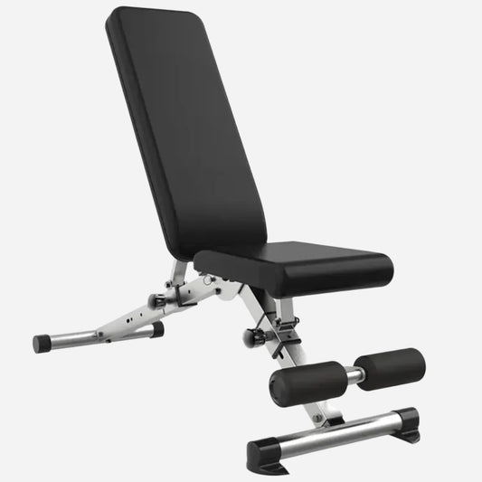 Full-Body Workout Bench with Barbell Rack & Dip Station | Multi-Angle Strength Training Bench for Core, Press & Lifting | Ideal for Home Gym Setups