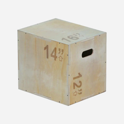 Train Smarter with This 3-in-1 Wooden Plyo Box | Versatile Jump, Strength & Agility Platform for Home Gym or CrossFit | Multi-Height Step for Explosive Conditioning Workouts