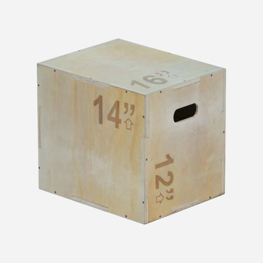 Train Smarter with This 3-in-1 Wooden Plyo Box | Versatile Jump, Strength & Agility Platform for Home Gym or CrossFit | Multi-Height Step for Explosive Conditioning Workouts