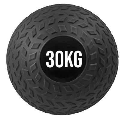 Heavy-Duty No-Bounce Slam Balls with Tread Grip | Impact-Resistant Rubber Weight Balls for Core, Strength & Power Training | Choose Single or Set – 3KG to 25KG Options Available