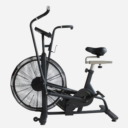 Ultimate Air-Resistance Exercise Bike with LCD Monitor – Durable Assault Bike – Full-Body Cardio Trainer Suitable for All Fitness Levels