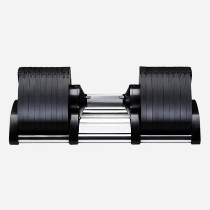 Premium Adjustable Steel Dumbbell 24–45kg – Smooth Dial Weights with Anti-Slip Grip for Strength Training, Compact Design Ideal for Home Gym and Small Spaces