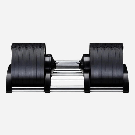 Premium Adjustable Steel Dumbbell 24–45kg – Smooth Dial Weights with Anti-Slip Grip for Strength Training, Compact Design Ideal for Home Gym and Small Spaces
