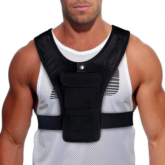 Stay Fueled on the Move – Lightweight Hydration Vest with Adjustable Fit, Secure Phone Pocket & High-Visibility Reflective Strips for Runners & Outdoor Athletes