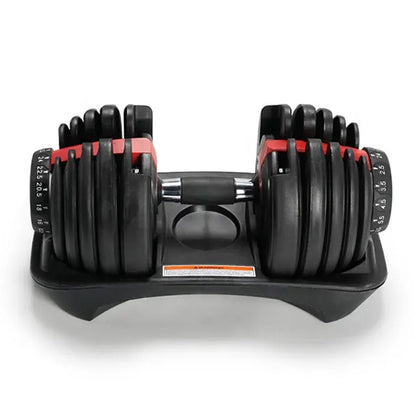 Compact Weight Set 40kg Adjustable Dumbbell | 17-in-1 Smart Dial System | Rubber-Coated Cast Iron | Quiet, Durable Gear for Strength Training at Home