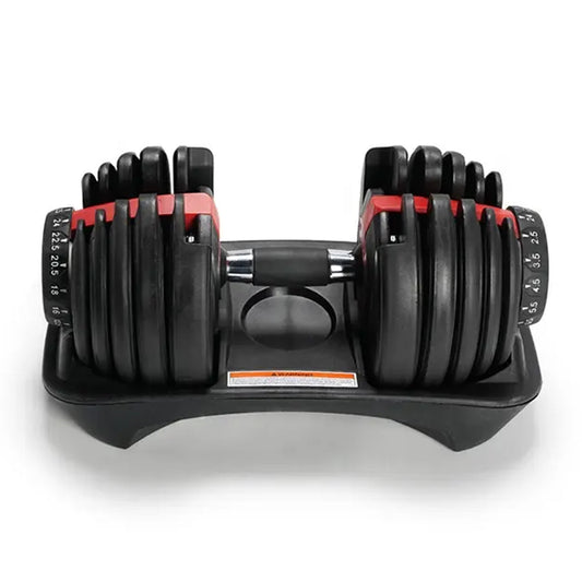Compact Weight Set 40kg Adjustable Dumbbell | 17-in-1 Smart Dial System | Rubber-Coated Cast Iron | Quiet, Durable Gear for Strength Training at Home