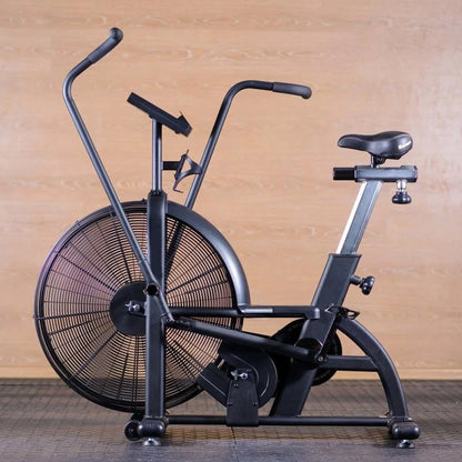 Ultimate Air-Resistance Exercise Bike with LCD Monitor – Durable Assault Bike – Full-Body Cardio Trainer Suitable for All Fitness Levels