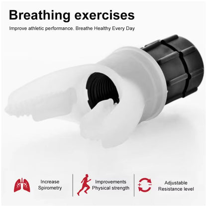 Boost Lung Power with This Compact Breathing Trainer – Ideal for Respiratory Recovery, Improving Lung Strength, Endurance, and Overall Breathing Efficiency