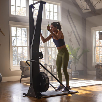 Indoor Ski Training Machine – Full-Body Cardio & Power Workout Equipment with LED Monitor | High-Performance Cross-Country Ski Simulator for Home Gym & Endurance Conditioning