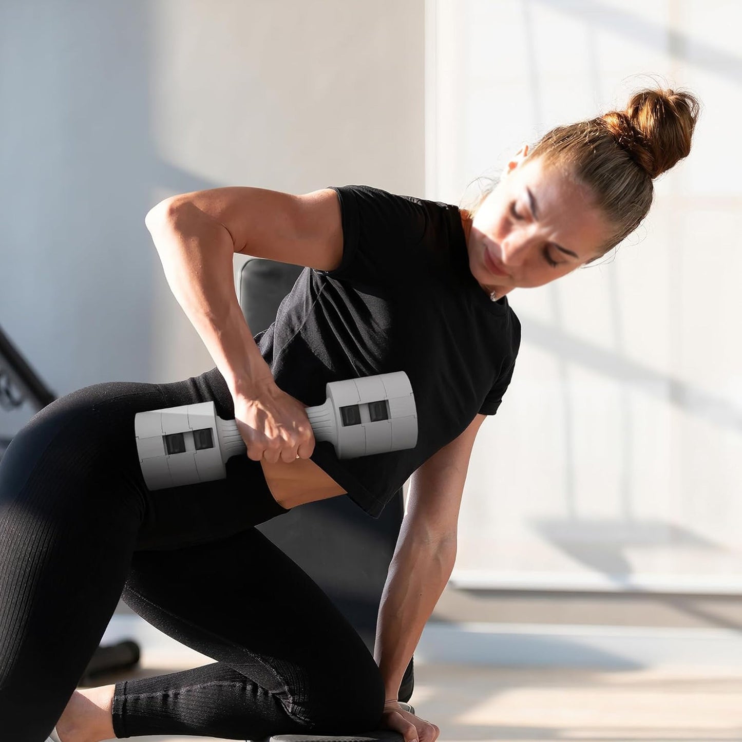 Compact 3-in-1 Dumbbell Set for Home Workouts | Dual 2.5kg & 10kg Options | Versatile Hand Weights for Men and Women | Adjustable Strength Training Gear for Small Spaces