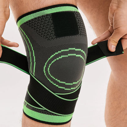 Knee Support with Secure Strap - Adjustable Reliable Support for ACL, Meniscus, Joint Pain & Injury Recovery | Great for Running, Sports, and Everyday Use