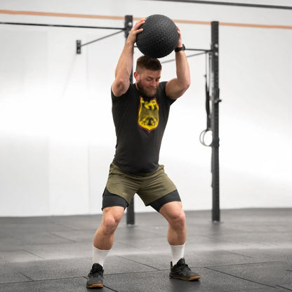Heavy-Duty No-Bounce Slam Balls with Tread Grip | Impact-Resistant Rubber Weight Balls for Core, Strength & Power Training | Choose Single or Set – 3KG to 25KG Options Available