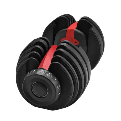Compact Weight Set 40kg Adjustable Dumbbell | 17-in-1 Smart Dial System | Rubber-Coated Cast Iron | Quiet, Durable Gear for Strength Training at Home