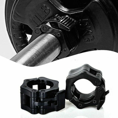 Quick-Lock Barbell Collars – 2" Olympic Clips (Pair) for Secure Weightlifting | Heavy-Duty Fast Release Clamps for CrossFit, Powerlifting & Gym Training