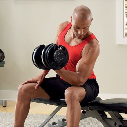 Transform Your Workouts with 24kg Adjustable Dumbbell | 15-in-1 Rapid Weight Selector | Compact All-in-One Set | Optional Training Bench & Stand for Men & Women Fitness