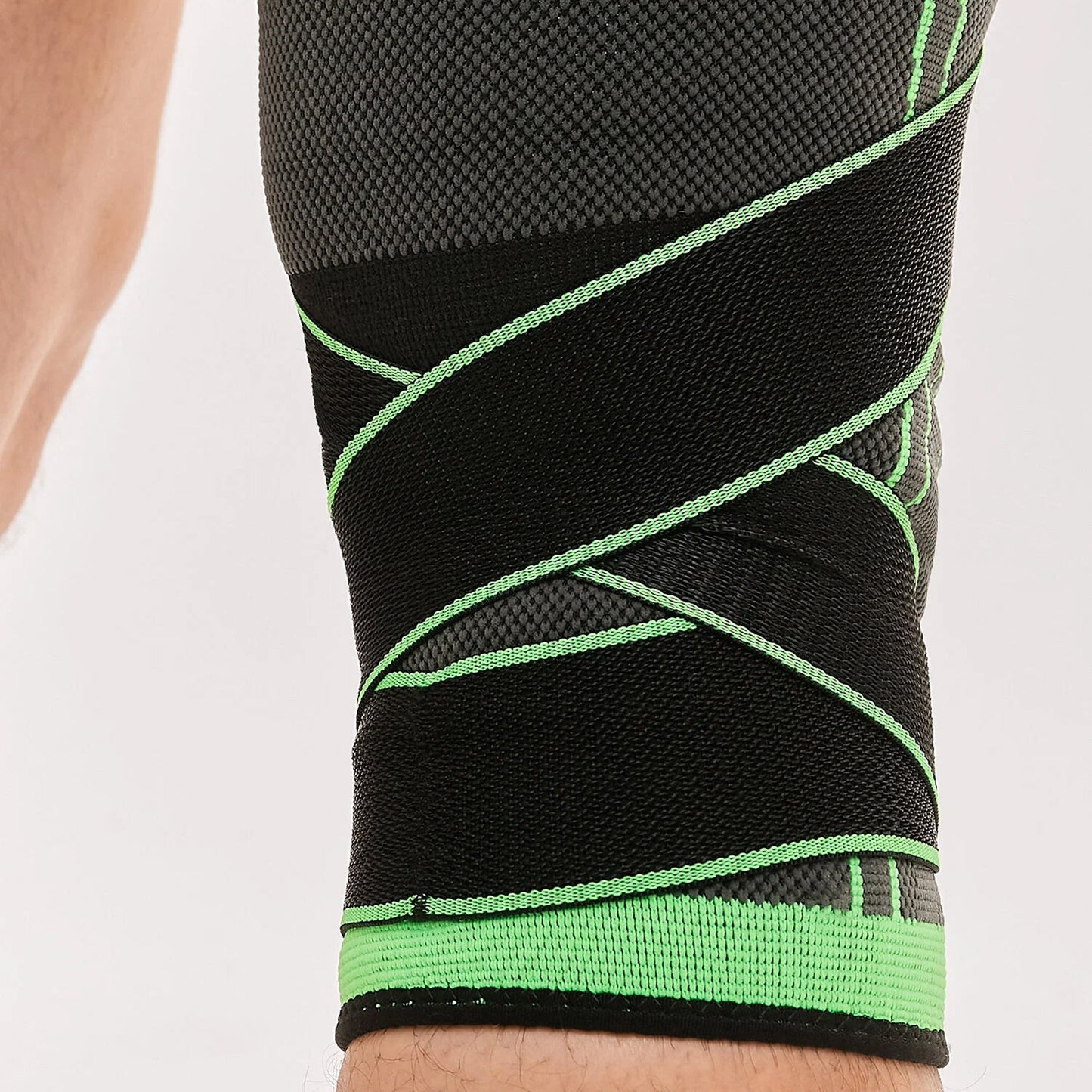 Knee Support with Secure Strap - Adjustable Reliable Support for ACL, Meniscus, Joint Pain & Injury Recovery | Great for Running, Sports, and Everyday Use