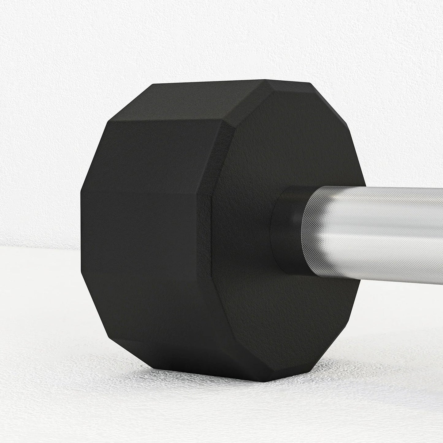 Heavy-Duty Round Hex Dumbbell | No-Roll Stability for Safer Workouts | Ergonomic Grip for Controlled Lifts | Perfect for Home & Gym Strength Training | Solid Cast Construction