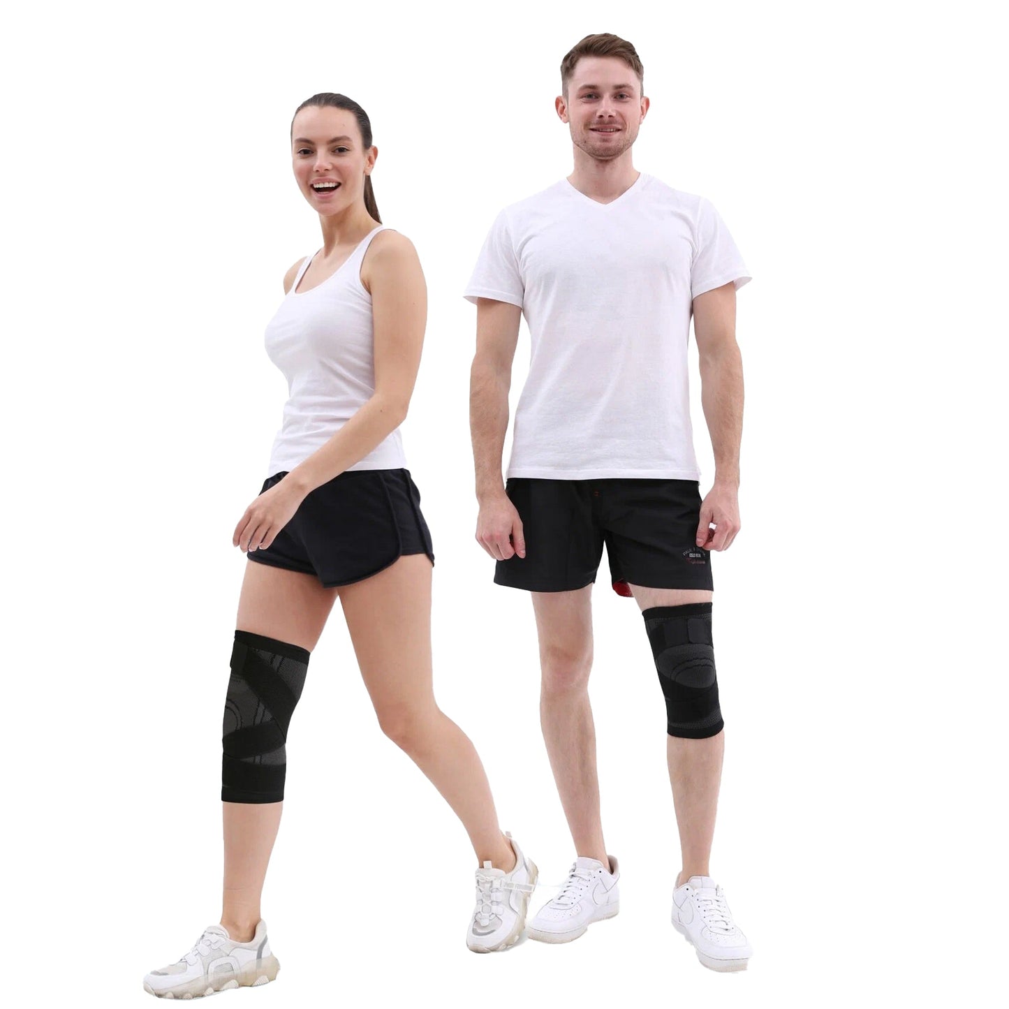 Knee Support with Secure Strap - Adjustable Reliable Support for ACL, Meniscus, Joint Pain & Injury Recovery | Great for Running, Sports, and Everyday Use
