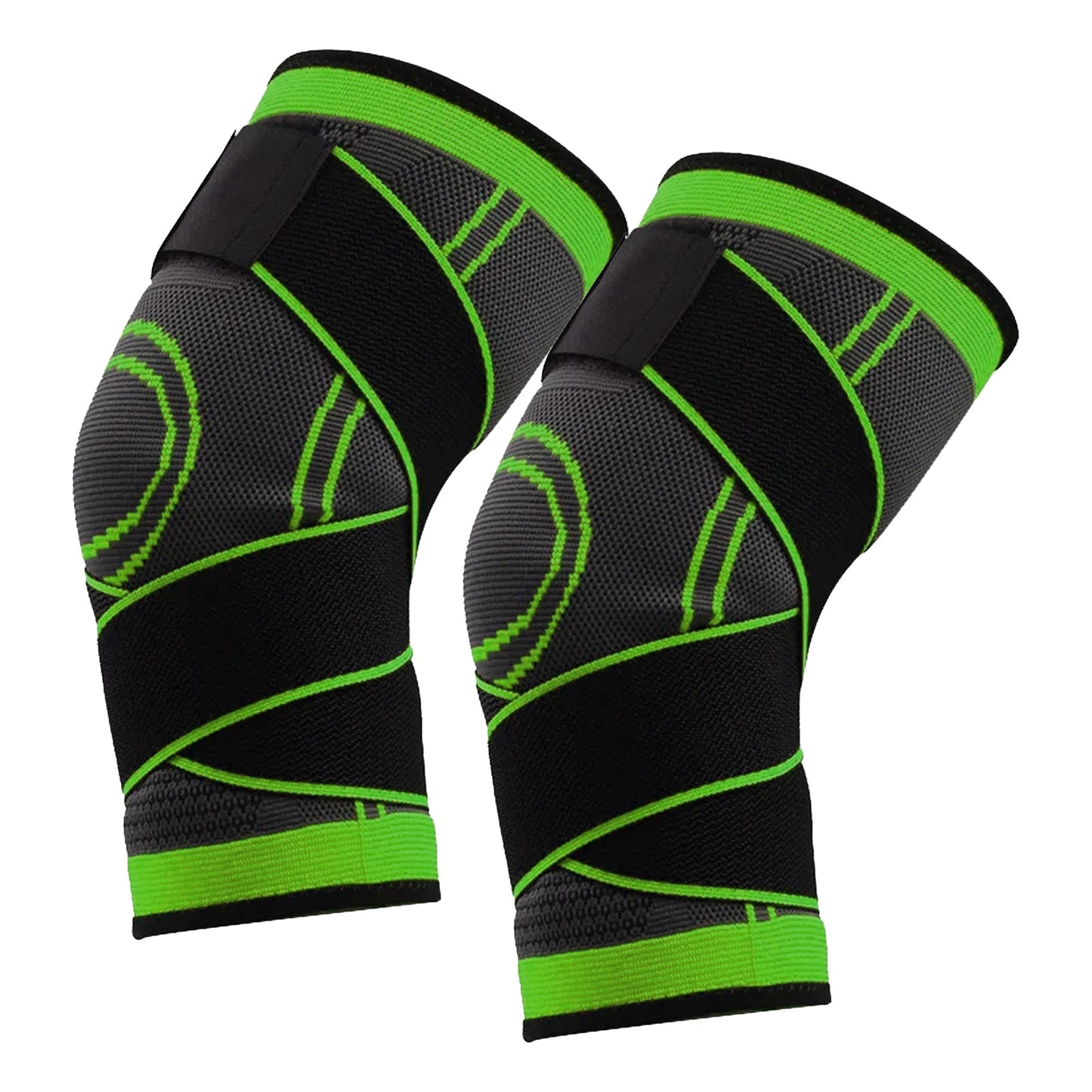 Knee Support with Secure Strap - Adjustable Reliable Support for ACL, Meniscus, Joint Pain & Injury Recovery | Great for Running, Sports, and Everyday Use