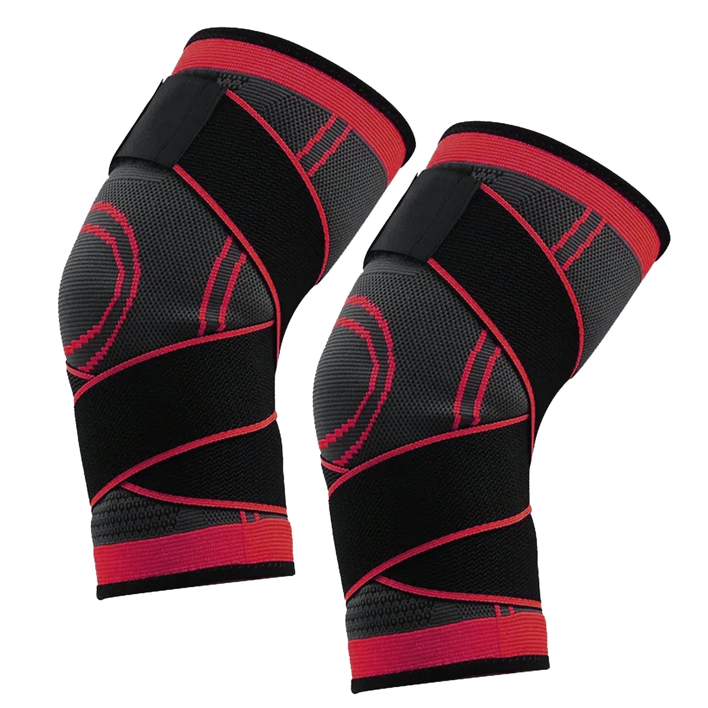 Knee Support with Secure Strap - Adjustable Reliable Support for ACL, Meniscus, Joint Pain & Injury Recovery | Great for Running, Sports, and Everyday Use