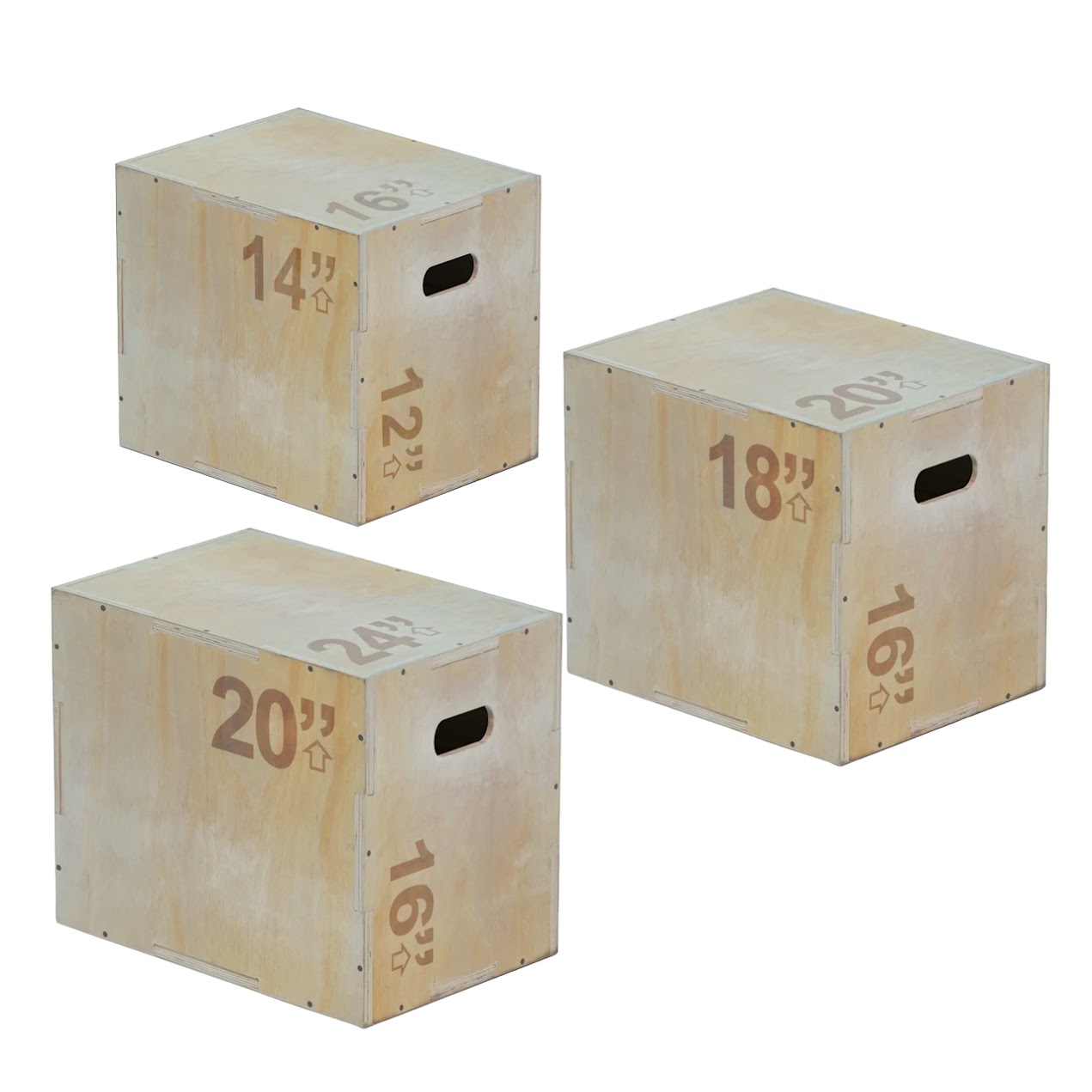 Train Smarter with This 3-in-1 Wooden Plyo Box | Versatile Jump, Strength & Agility Platform for Home Gym or CrossFit | Multi-Height Step for Explosive Conditioning Workouts