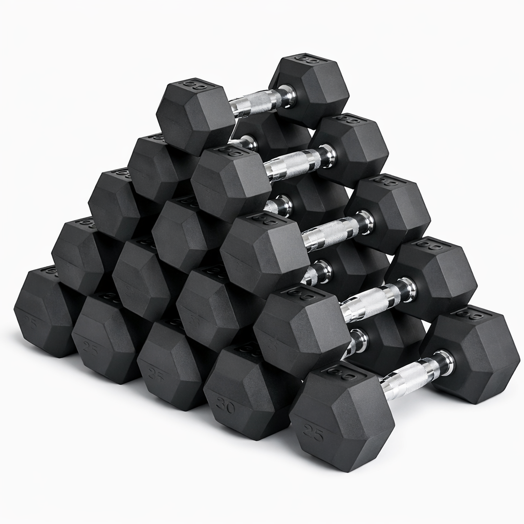 Hex Dumbbells Pairs & Sets