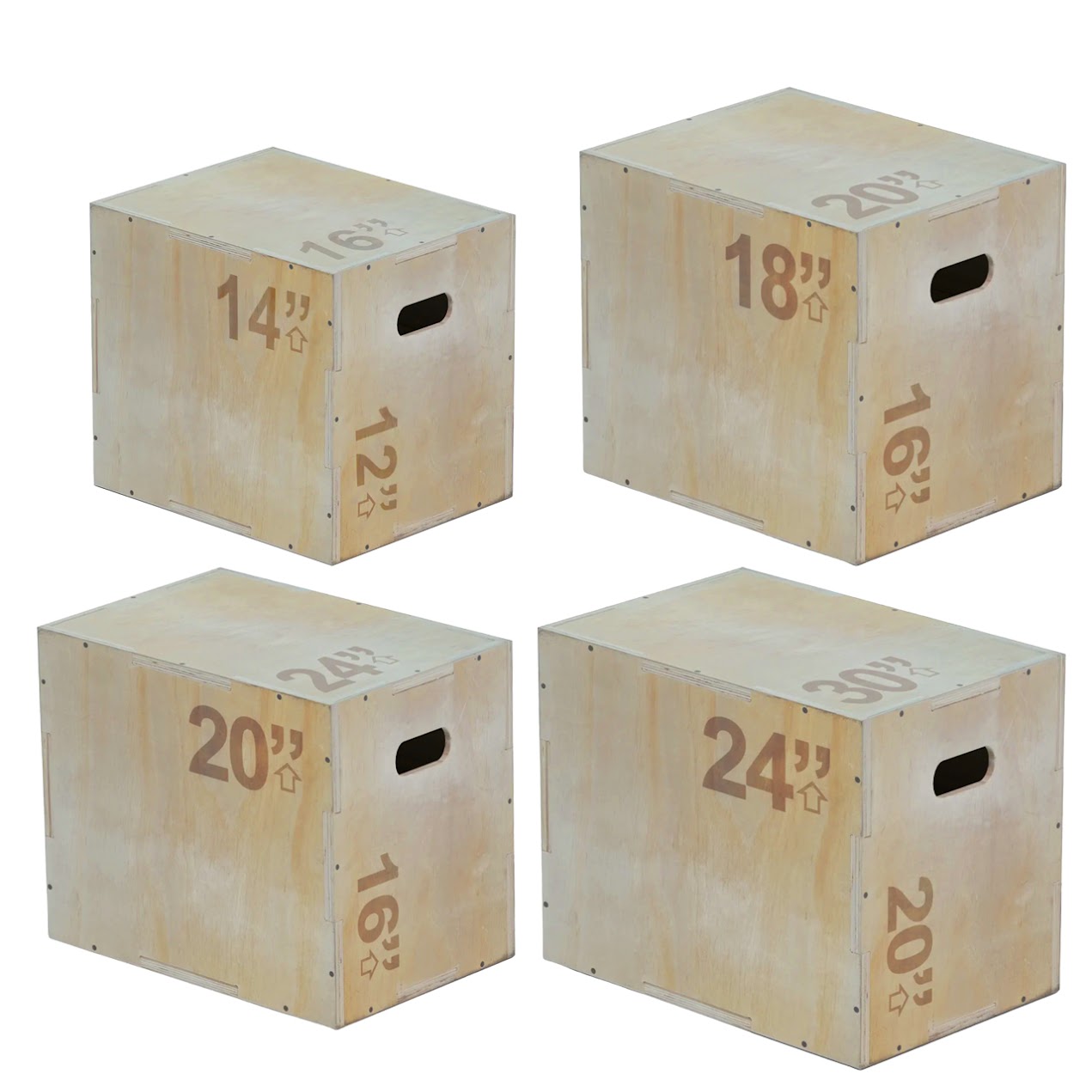 Train Smarter with This 3-in-1 Wooden Plyo Box | Versatile Jump, Strength & Agility Platform for Home Gym or CrossFit | Multi-Height Step for Explosive Conditioning Workouts