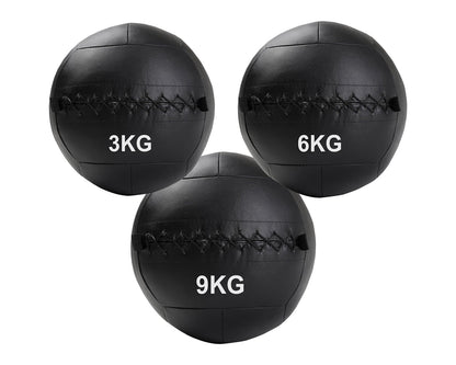 Weighted Wall Balls [3kg–12kg] – High-Impact, No-Bounce Training Balls for Power, Core, and Conditioning Workouts | Sold as Singles or Full Sets for Home & Functional Fitness